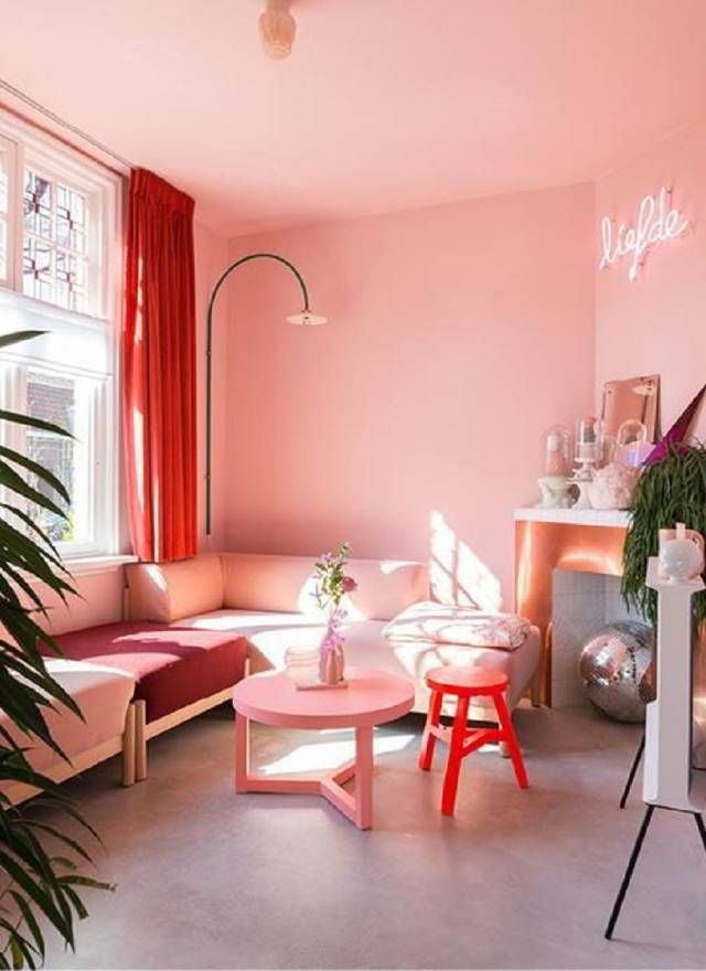 Color drenching tendencia decorativa para pintar la casa 9