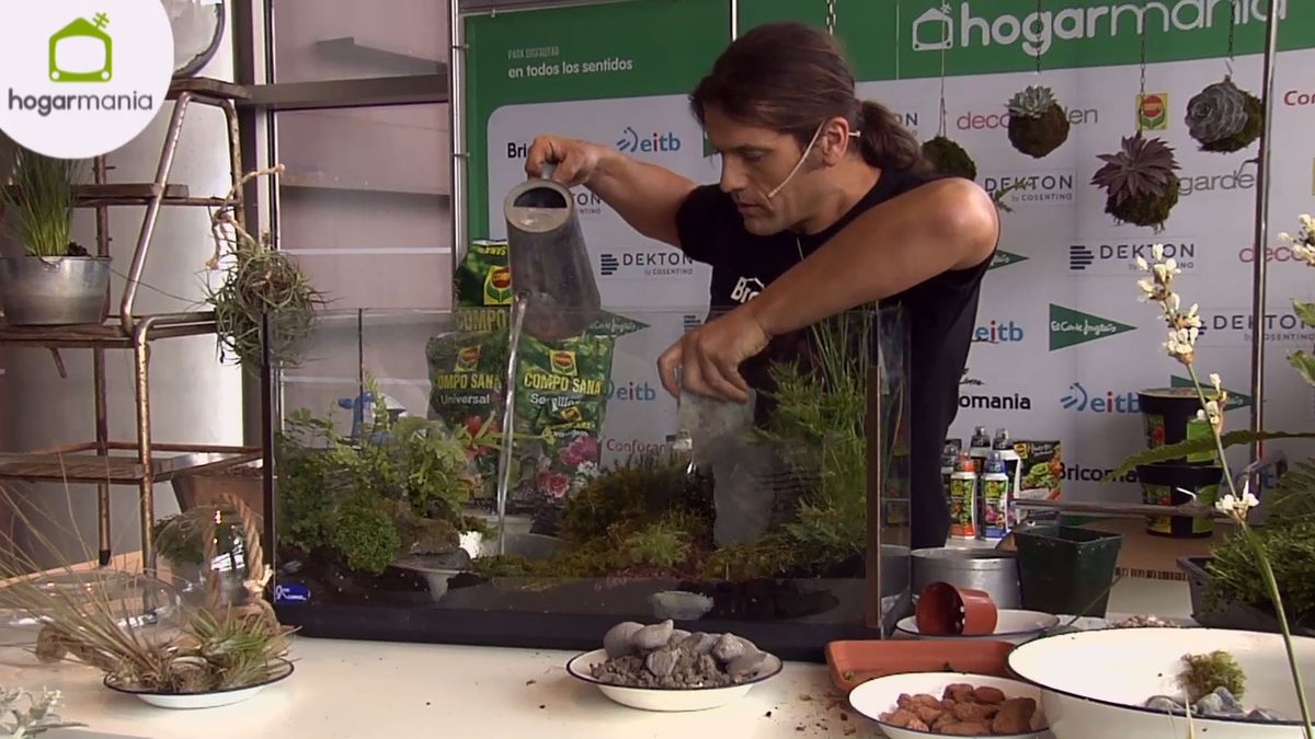 feria hogarmania composicion floral acuario paso 6