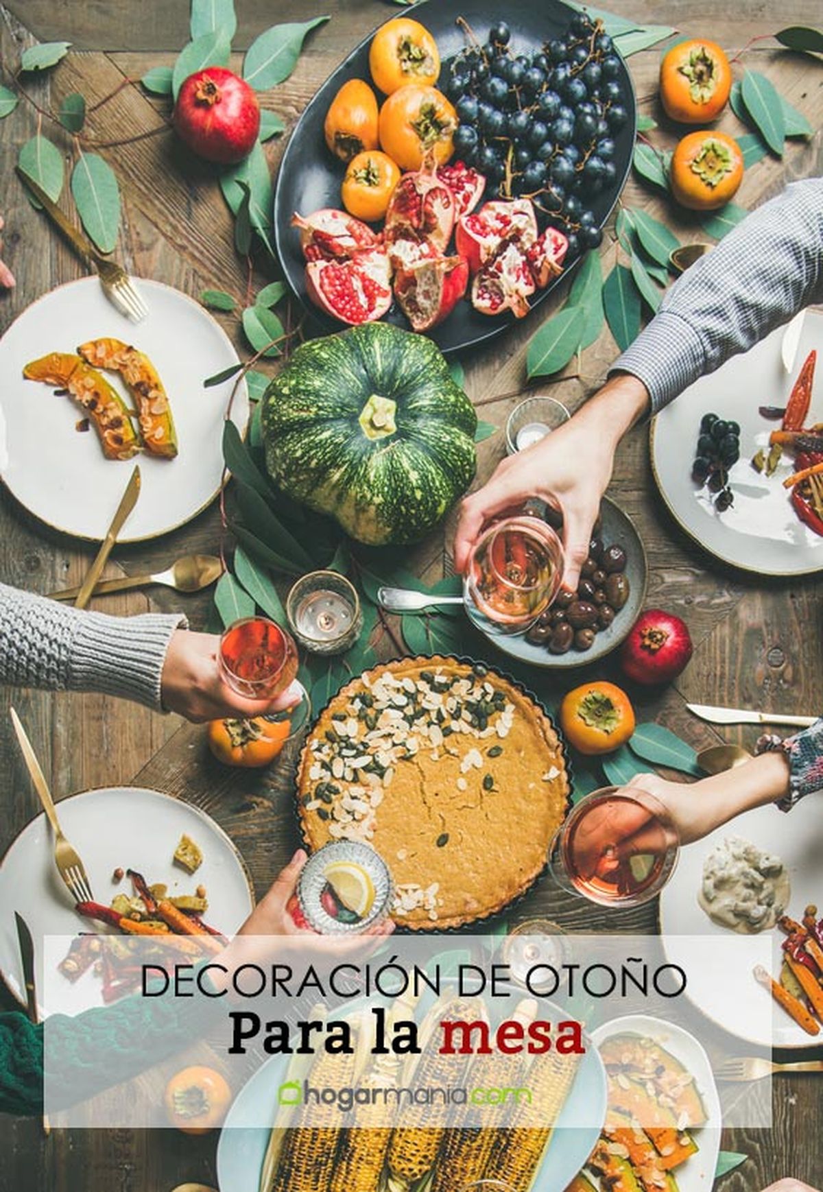 decoracion otono la mesa pin