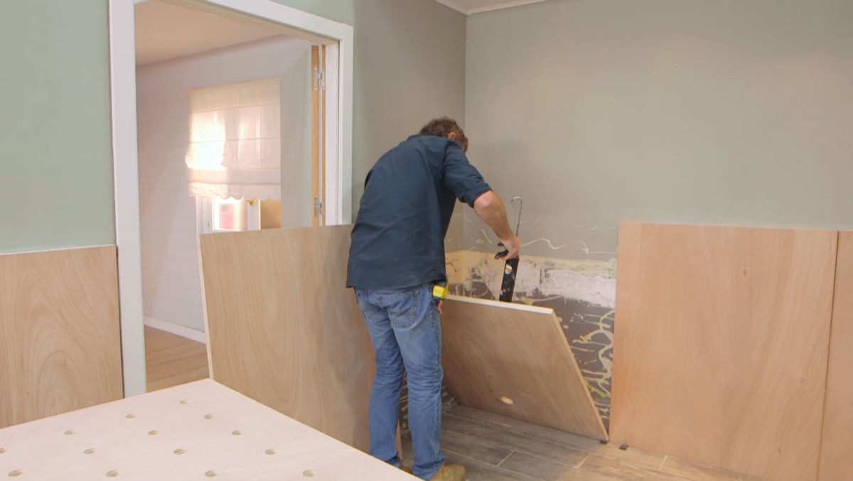 Cómo hacer una estantería pegboard paso 5