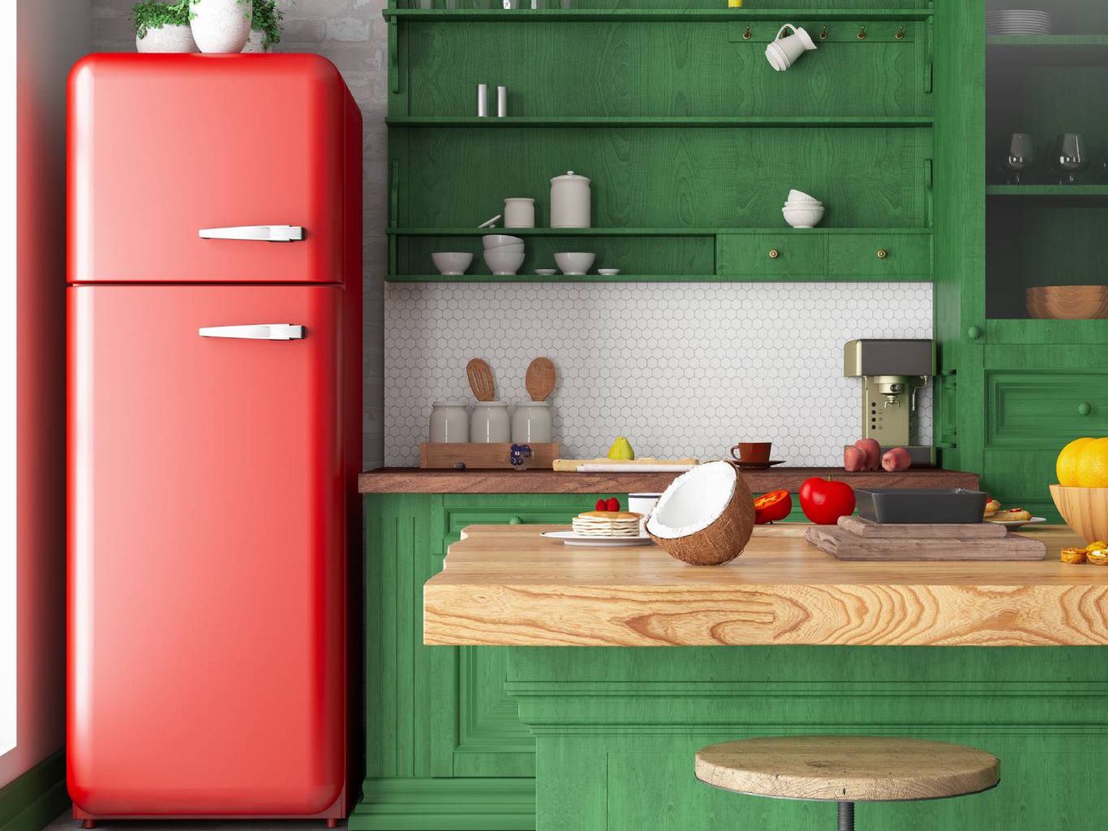 Los frigoríficos retro son piezas clave para lograr una cocina vintage auténtica y funcional.