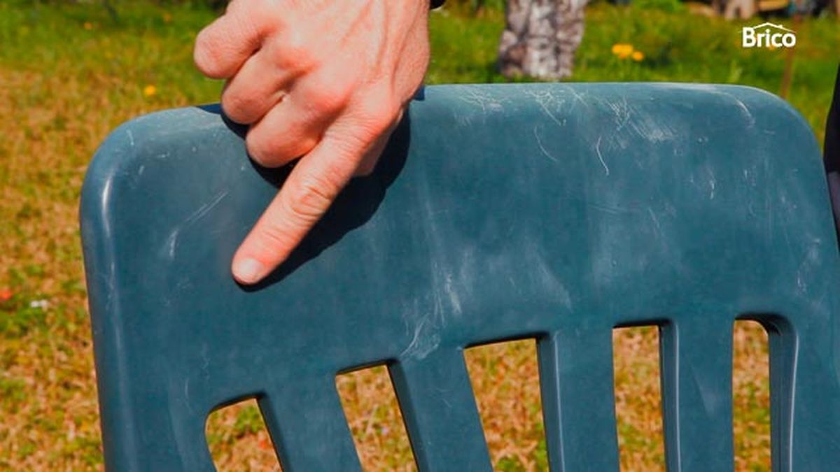 Como recuperar silla de plastico