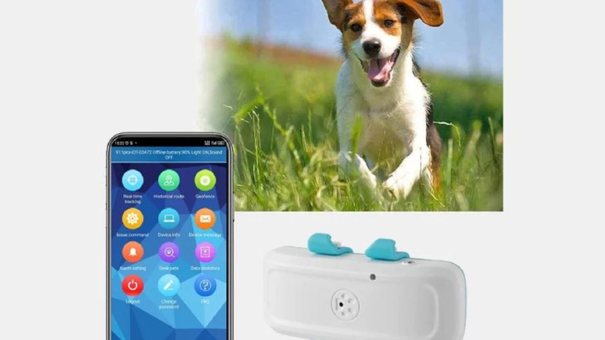 localizadores gps para perros modelo 4