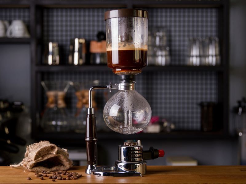 Cafetera de vacío