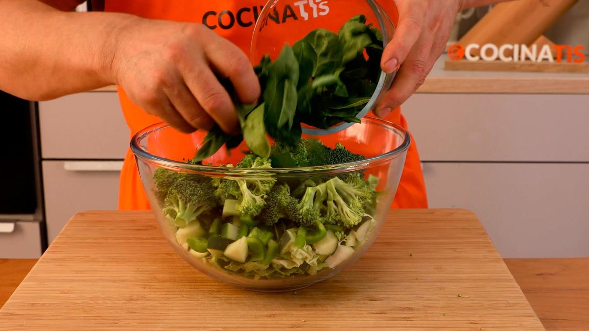 Receta de batido detox verde   paso 3