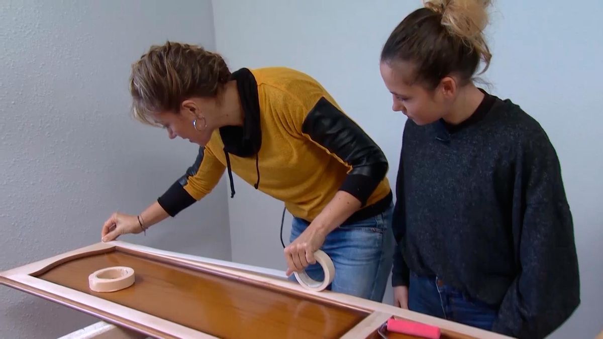 Decorar dormitorio luminoso y romántico con muebles reciclados paso3