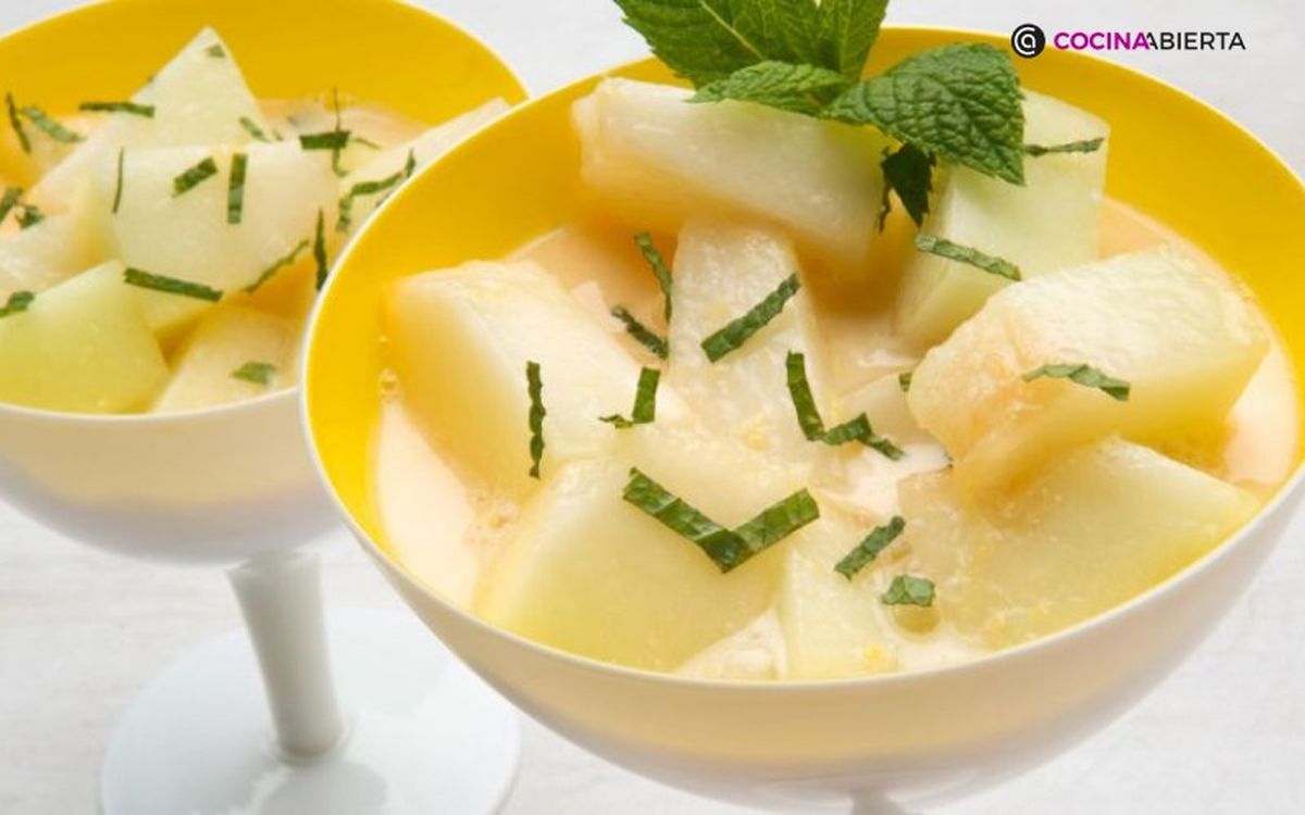Melón al vodka, un postre solo para adultos