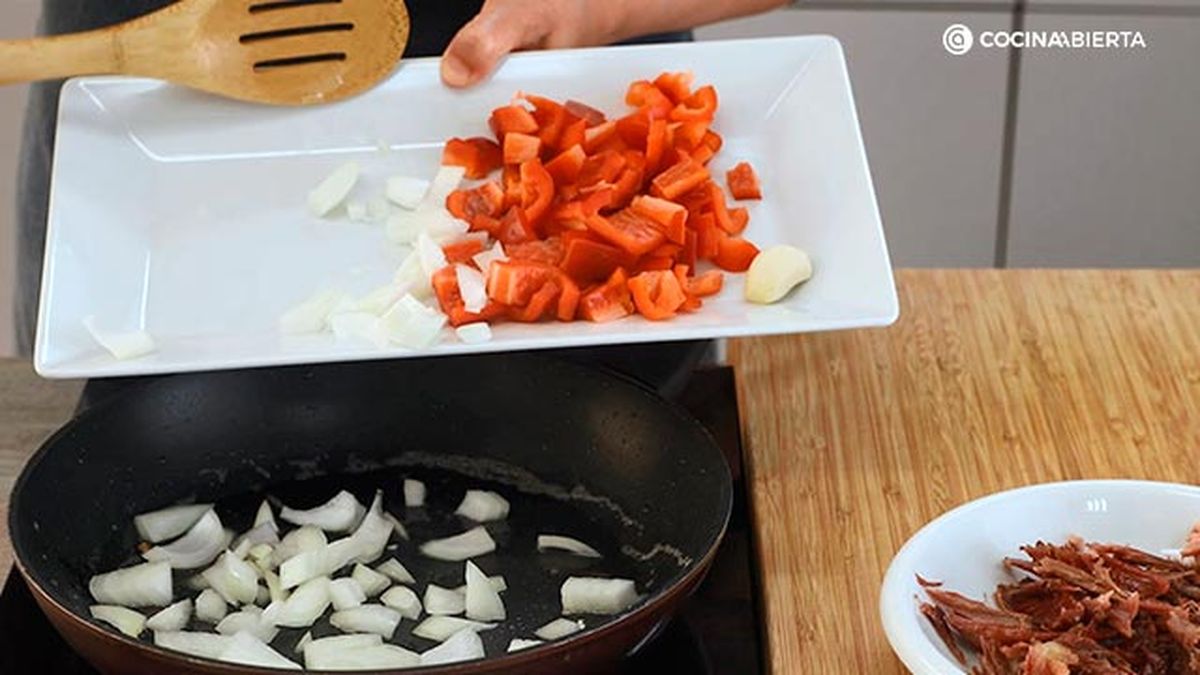 CTIS0933 receta garbanzos pato confitado paso 2