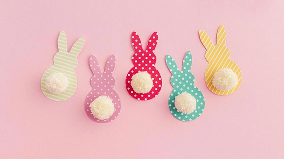 Hacer una guirnalda decorativa de Pascua paso 2