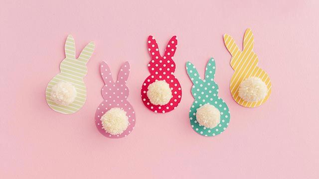 Hacer una guirnalda decorativa de Pascua paso 2
