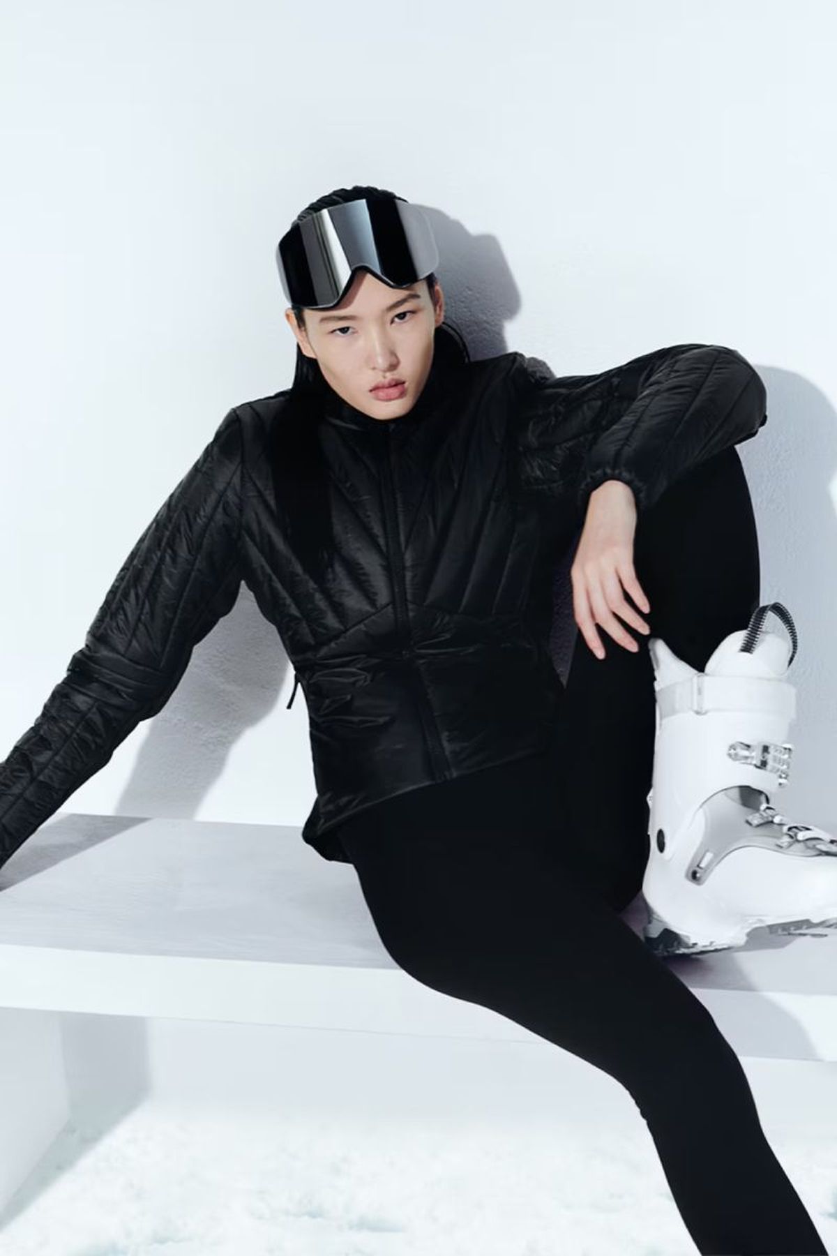 Chaqueta aislante de esquí de capa intermedia