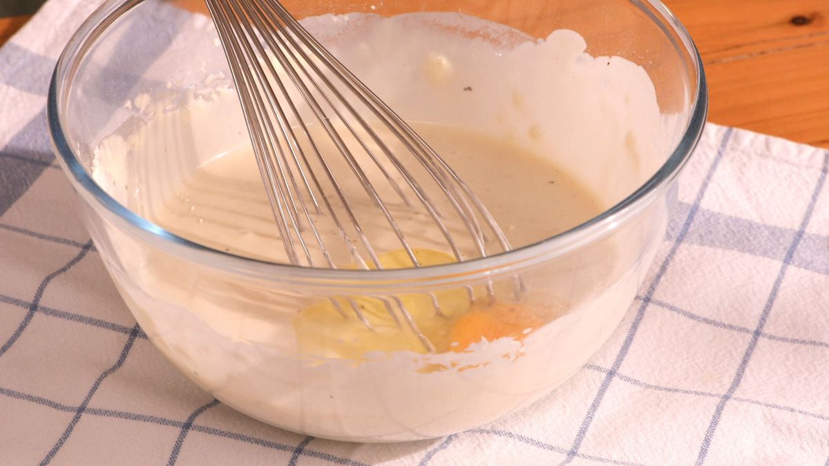 tempura de verduras  paso 2