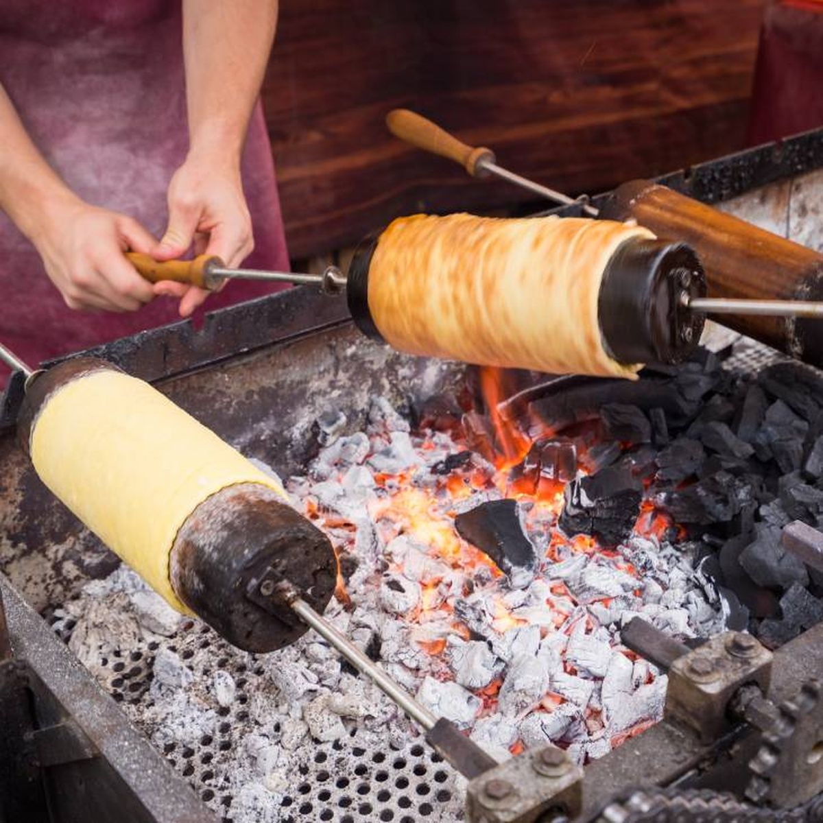 dulce tipico mercado navidad budapest hungria