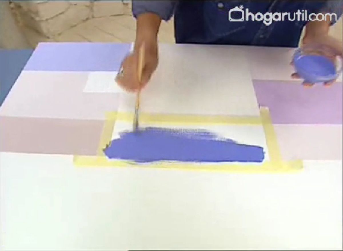 Cómo crear un cuadro moderno y decorativo p6