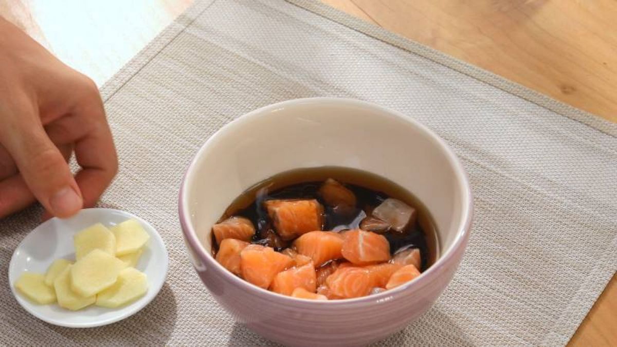 Poke bowl hawaiano   Paso 2