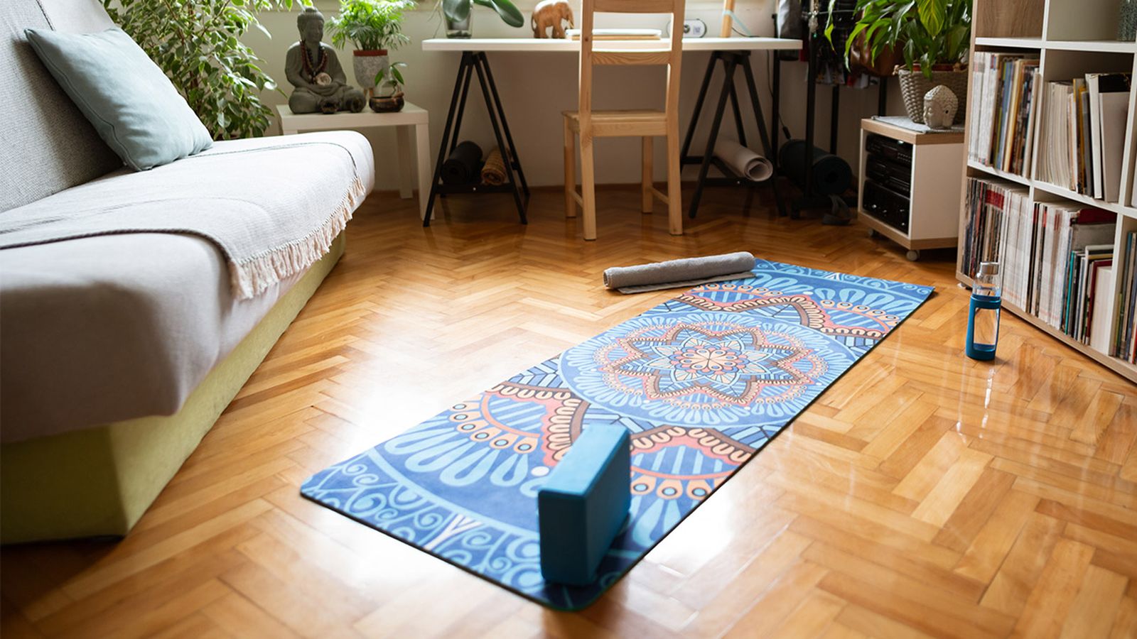 belleza moda yoga kit acccesorios
