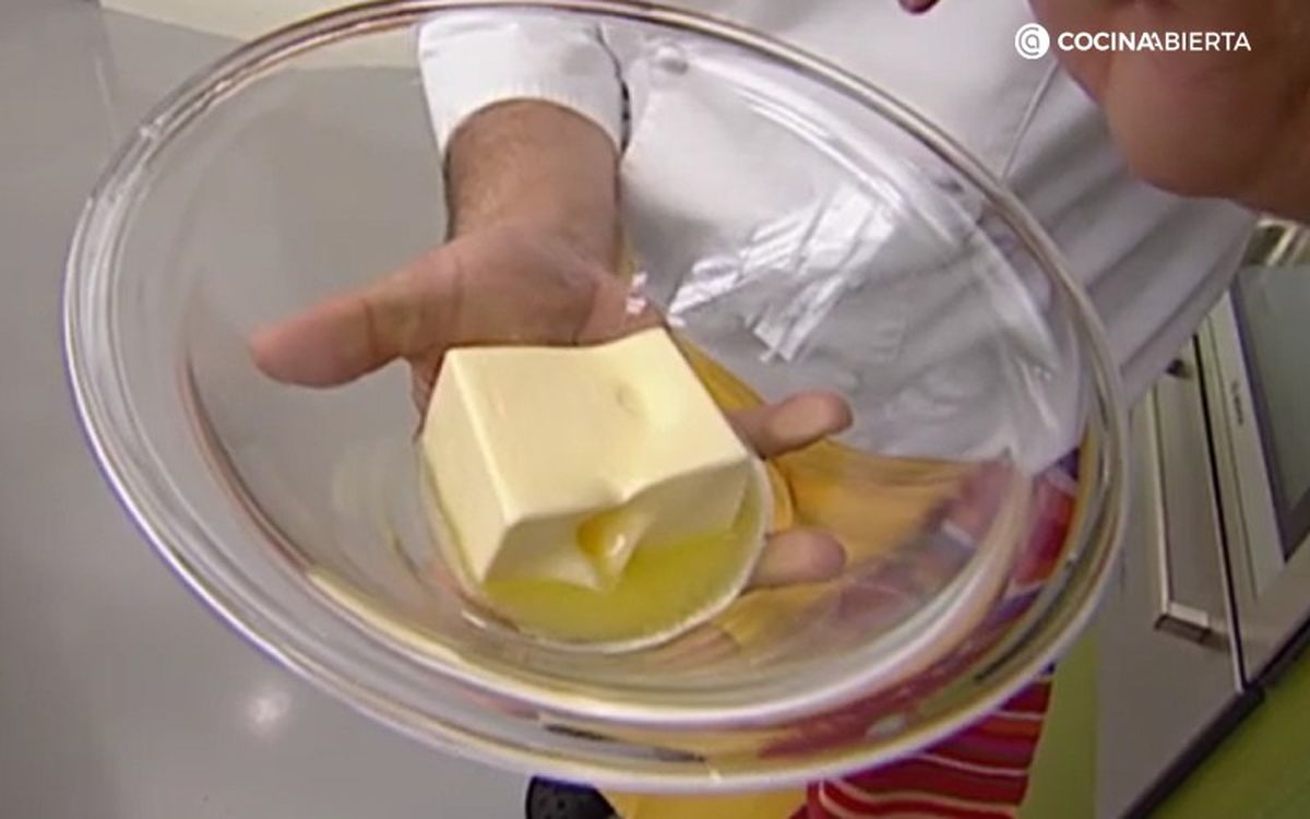 Magdalenas de mandarina - paso 1