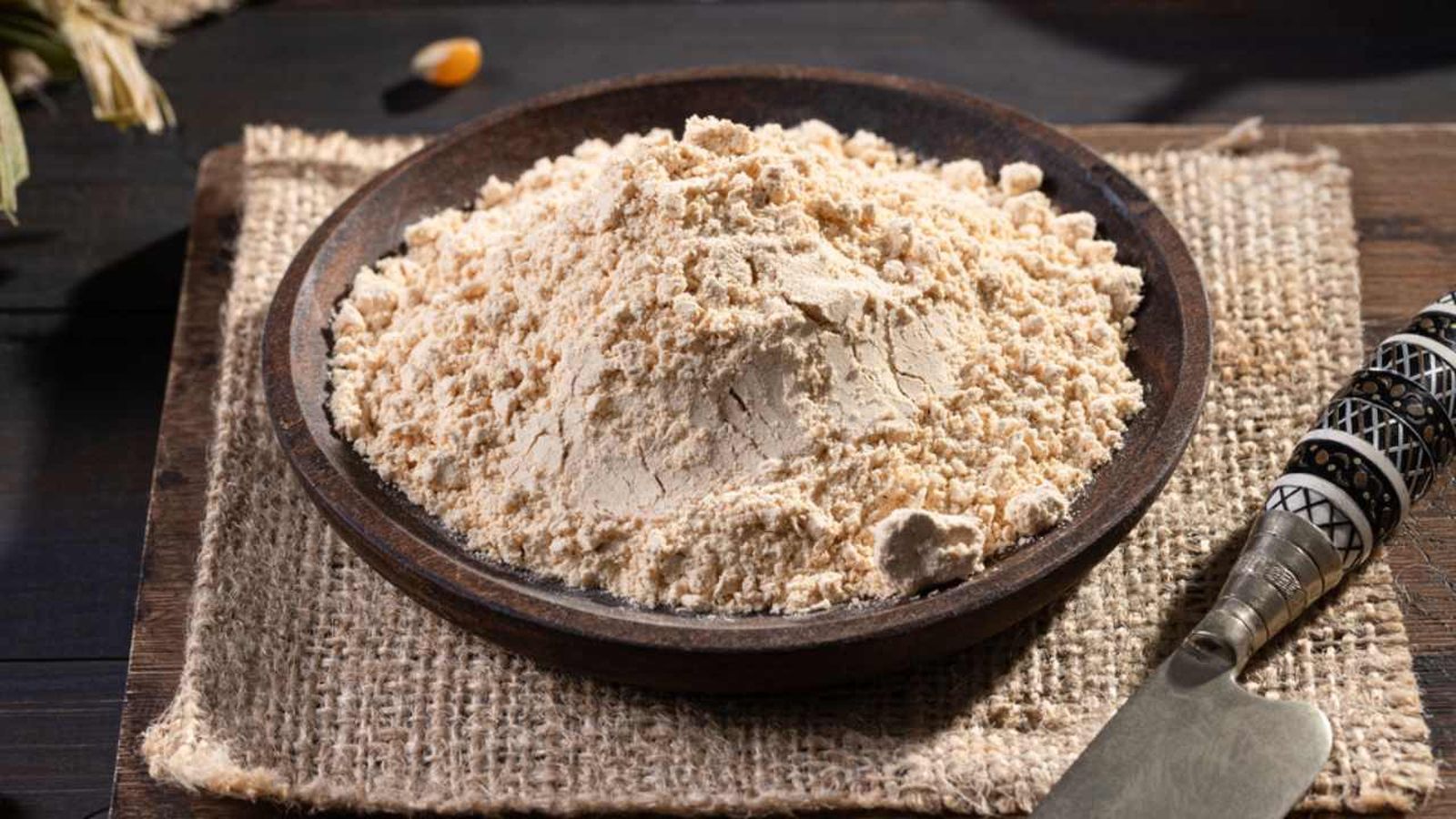 El gofio es uno de los alimentos imprescindibles de la cocina canaria