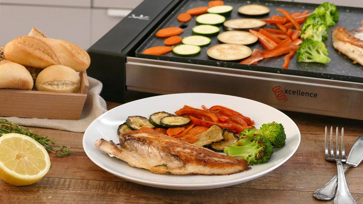 Receta de lubina a la plancha con verduras  paso 5