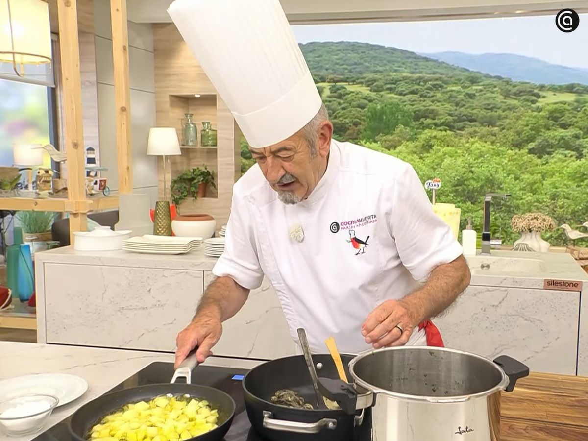 Sepia en su tinta con patatas fritas - paso 4