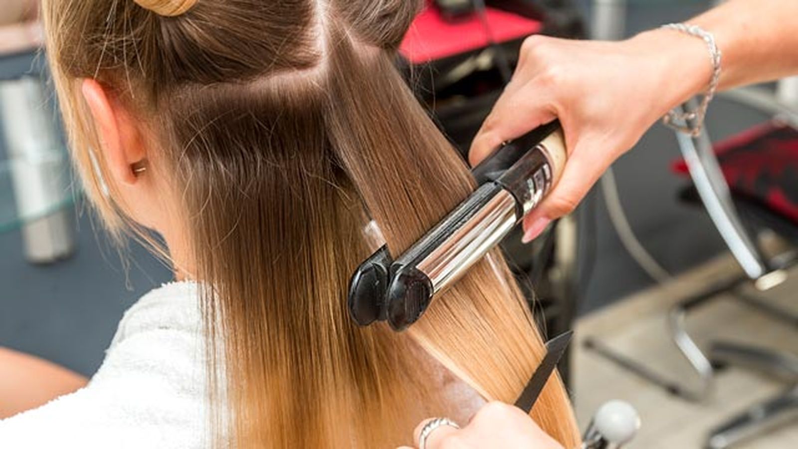 como alisar el cabello en casa planchas pelo