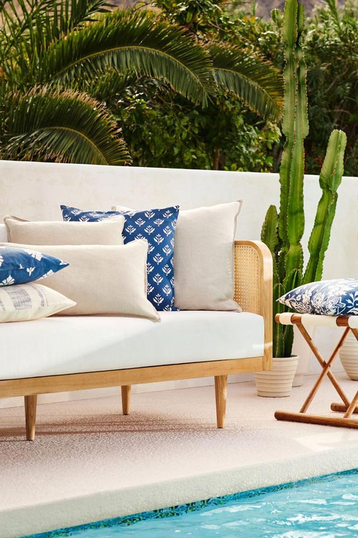 funda de cojin lino lavado h&m home