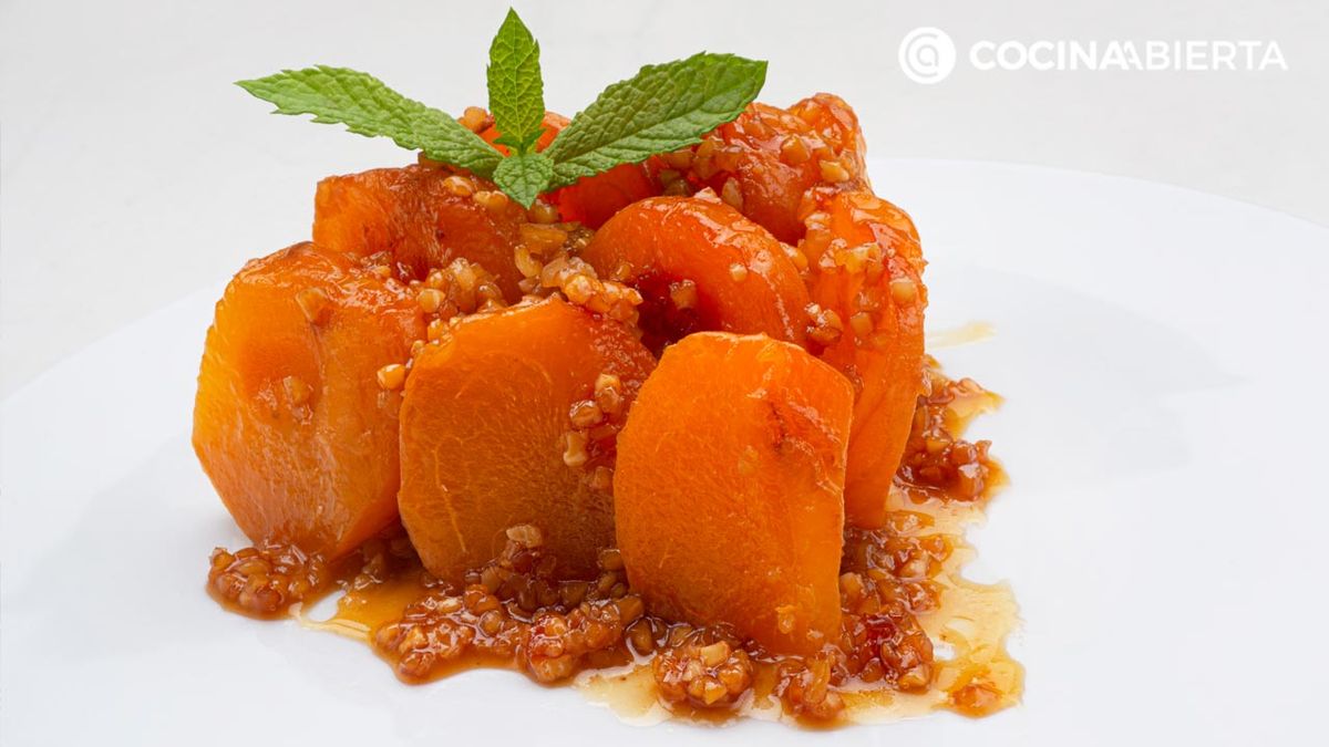 tarta tatin de albaricoques receta autentica eva arguinano karl7810321