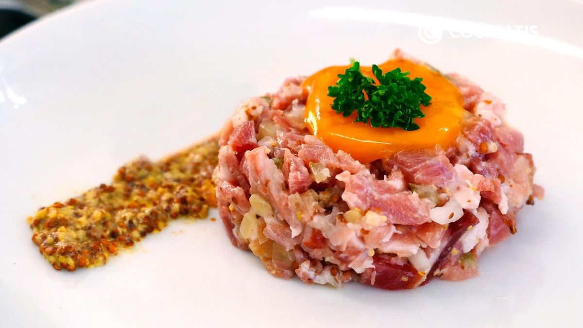 Receta de tartar de jamón serrano