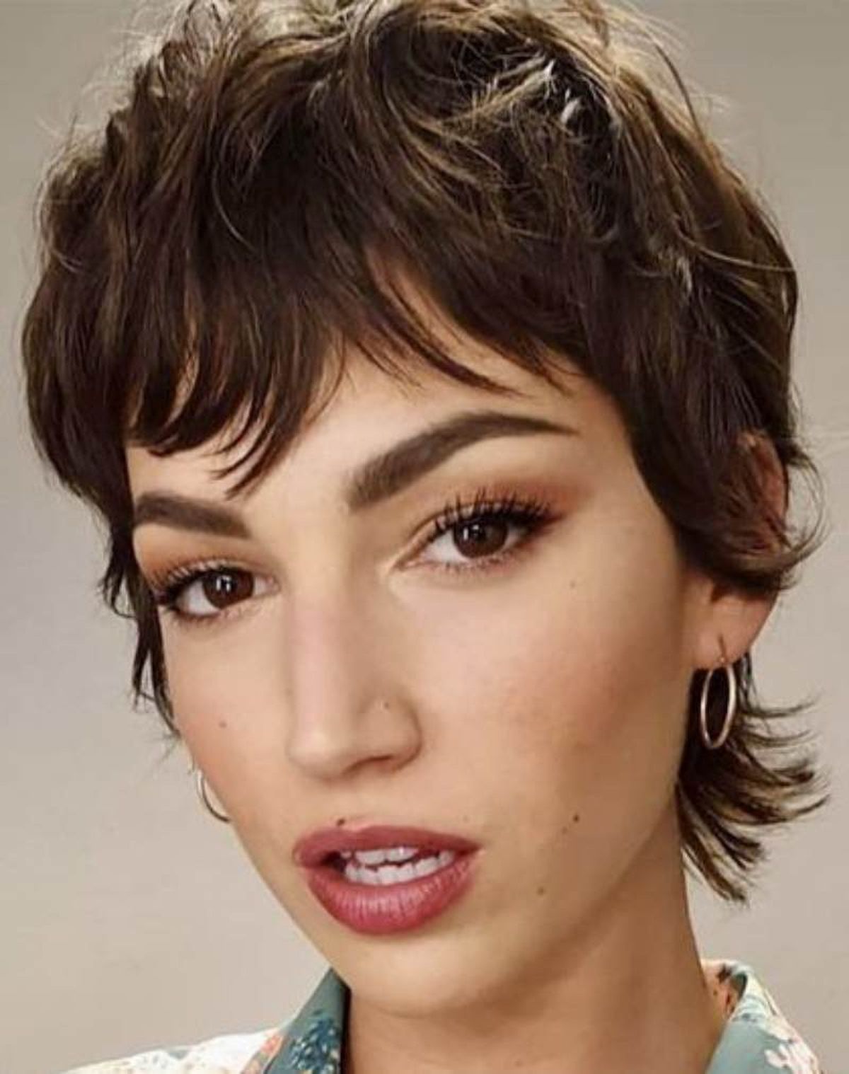 Úrsula Corberó con corte de pelo Mullet