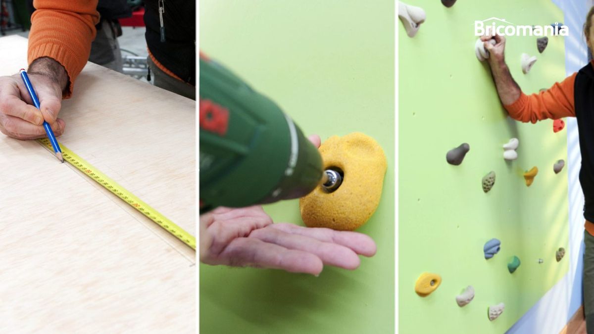 Hacer un rocódromo casero