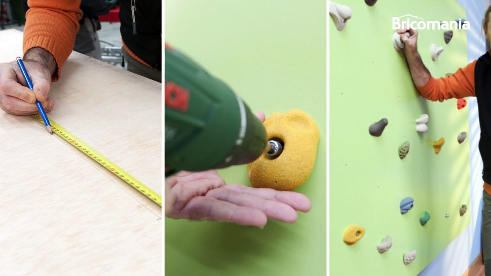 Hacer un rocódromo casero