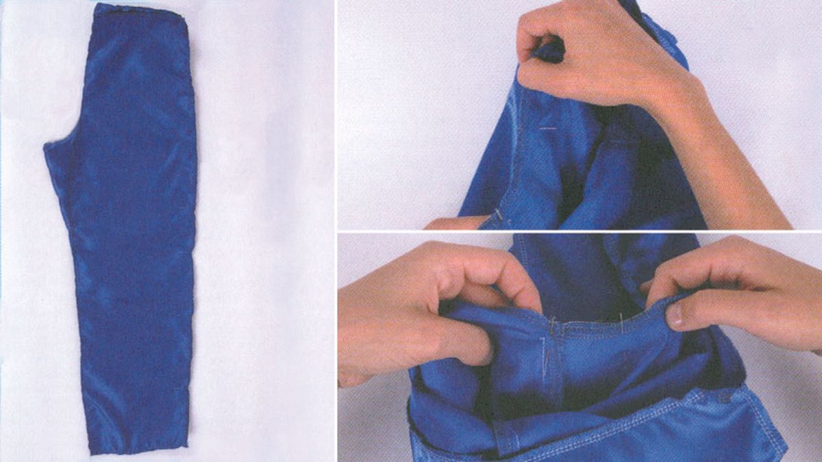 Hacer pantalon disfraz
