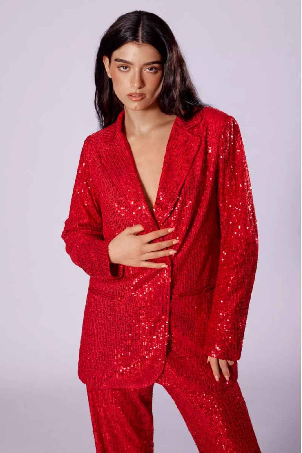 Chaqueta de lentejuelas