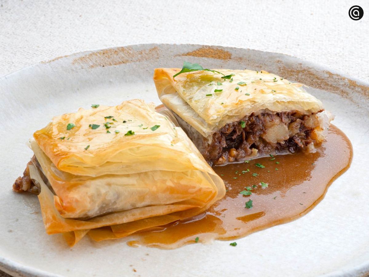 Un plato original con contraste dulce y salado