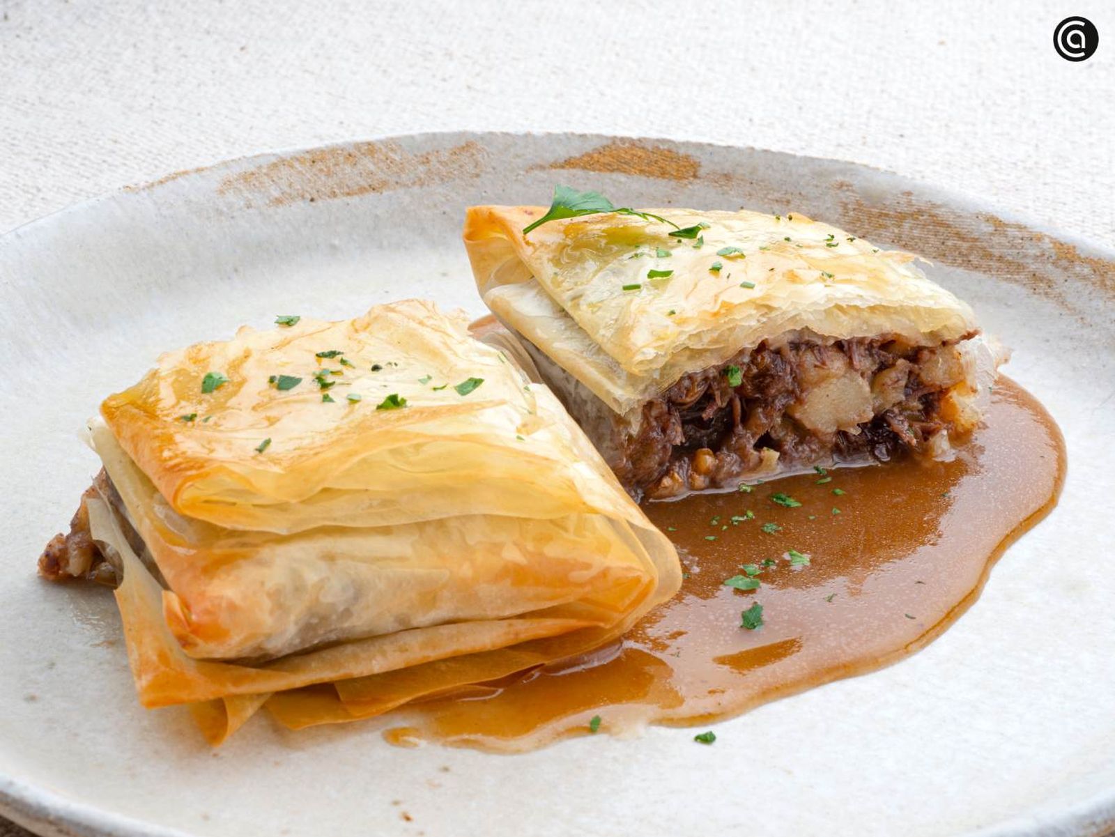 Un plato original con contraste dulce y salado