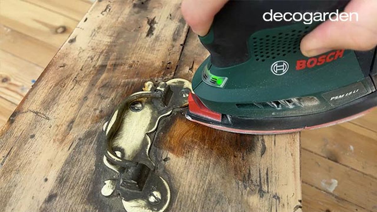 restaurar maleta antigua madera paso 1