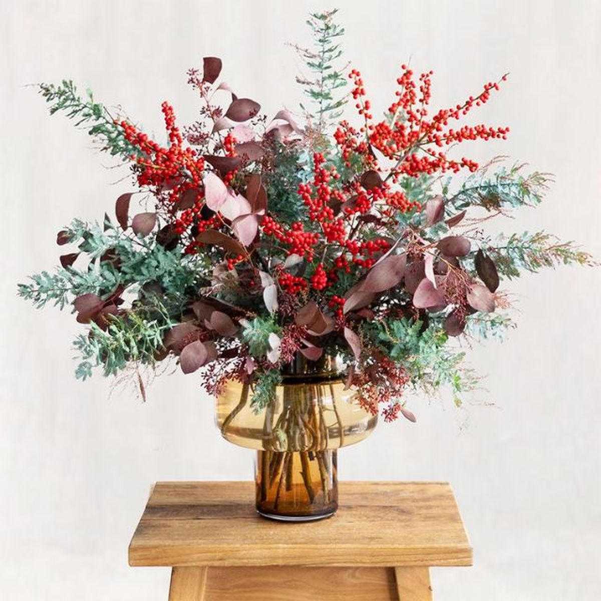 ramo de flores de navidad colvin jarana