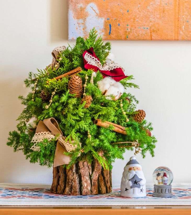 abeto navidad mini