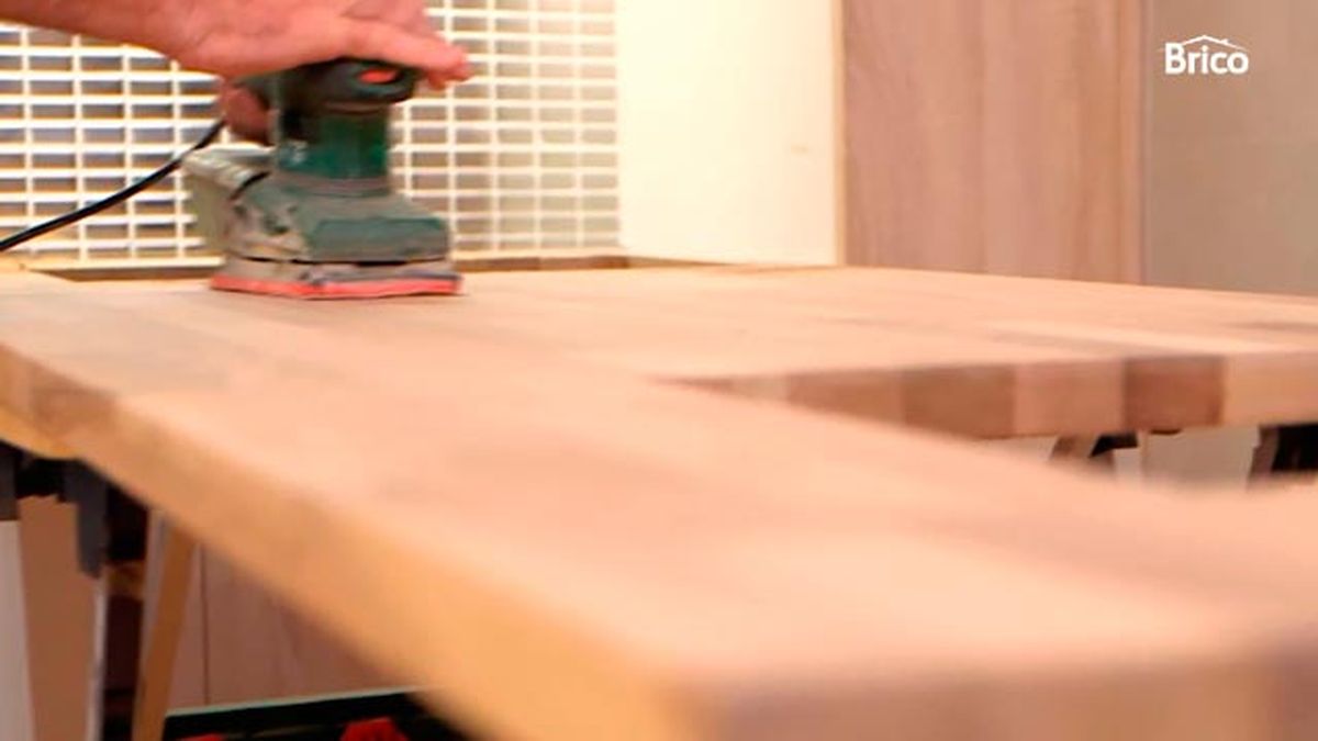 Instalar encimera de cocina de madera paso 5