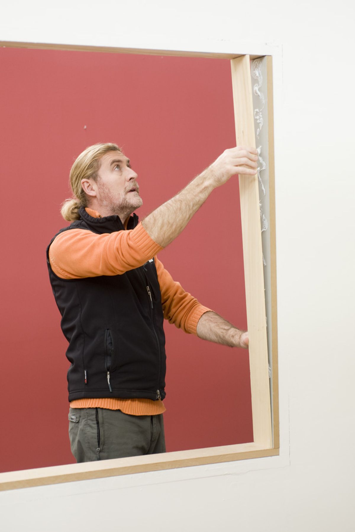 Ventana con bloques de vidrio o pavés paso 4