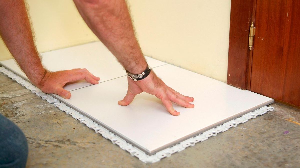 Suelo porcelánico sin obra paso 5