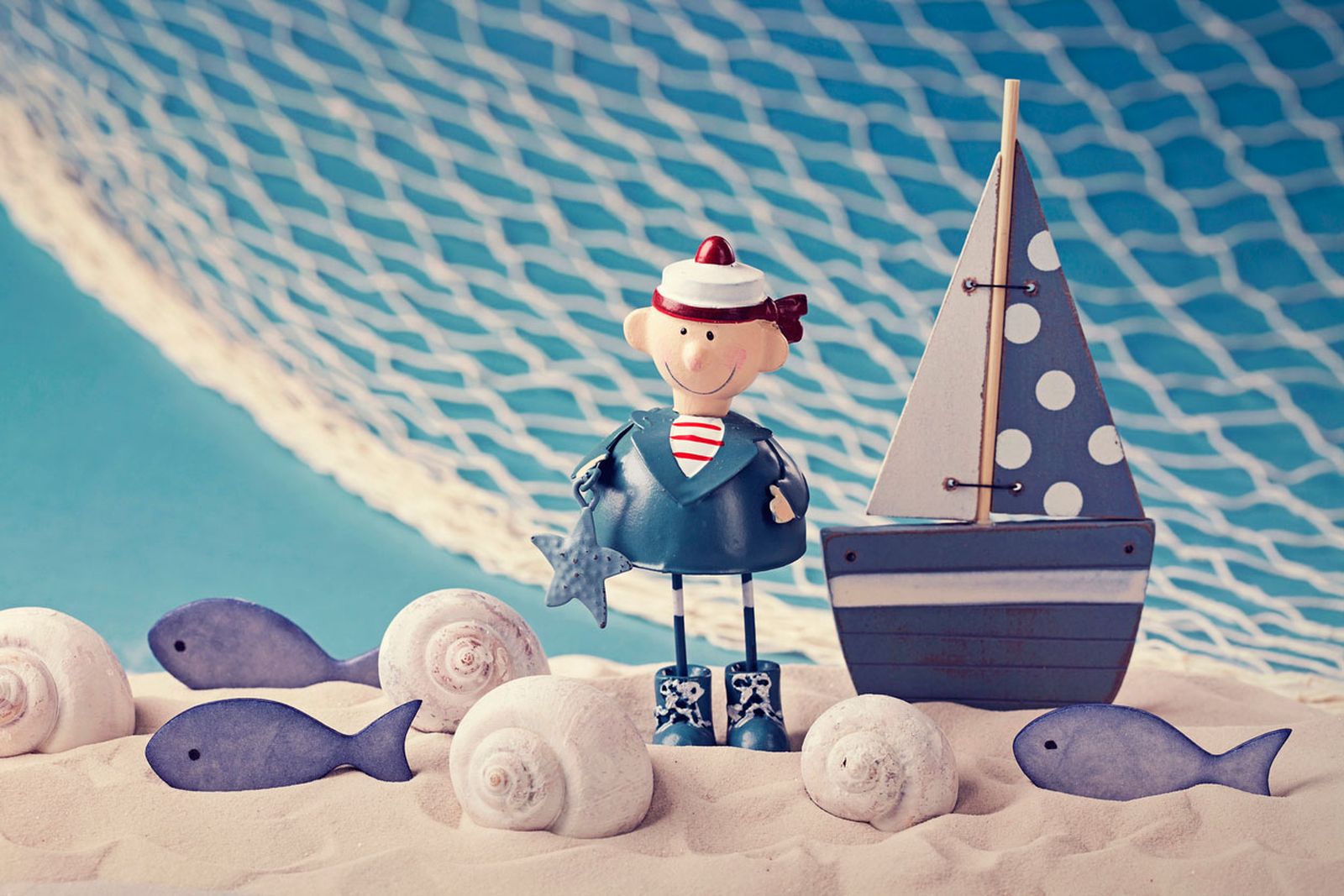 Decorar mesa de postres o cumpleaños de estilo marinero   figuras