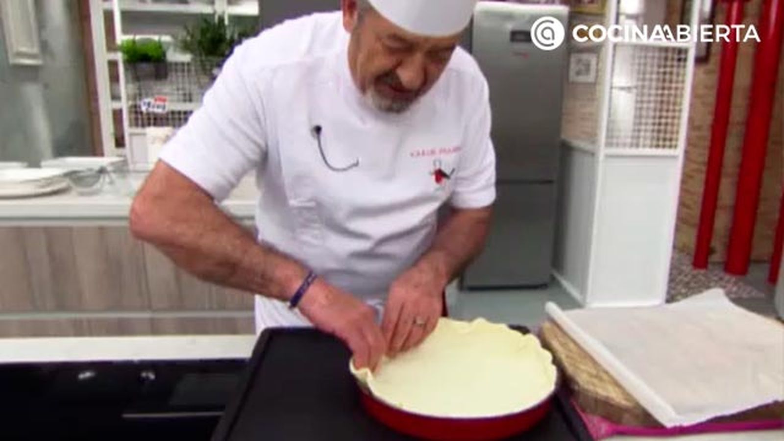 hornear masa quebrada pasta brisa truco karlos arguinano