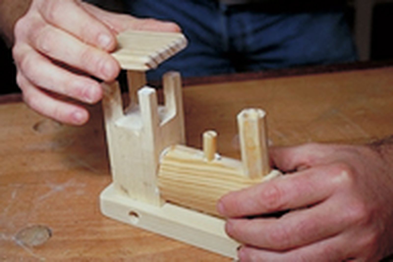 Cómo hacer un tren de madera paso 10