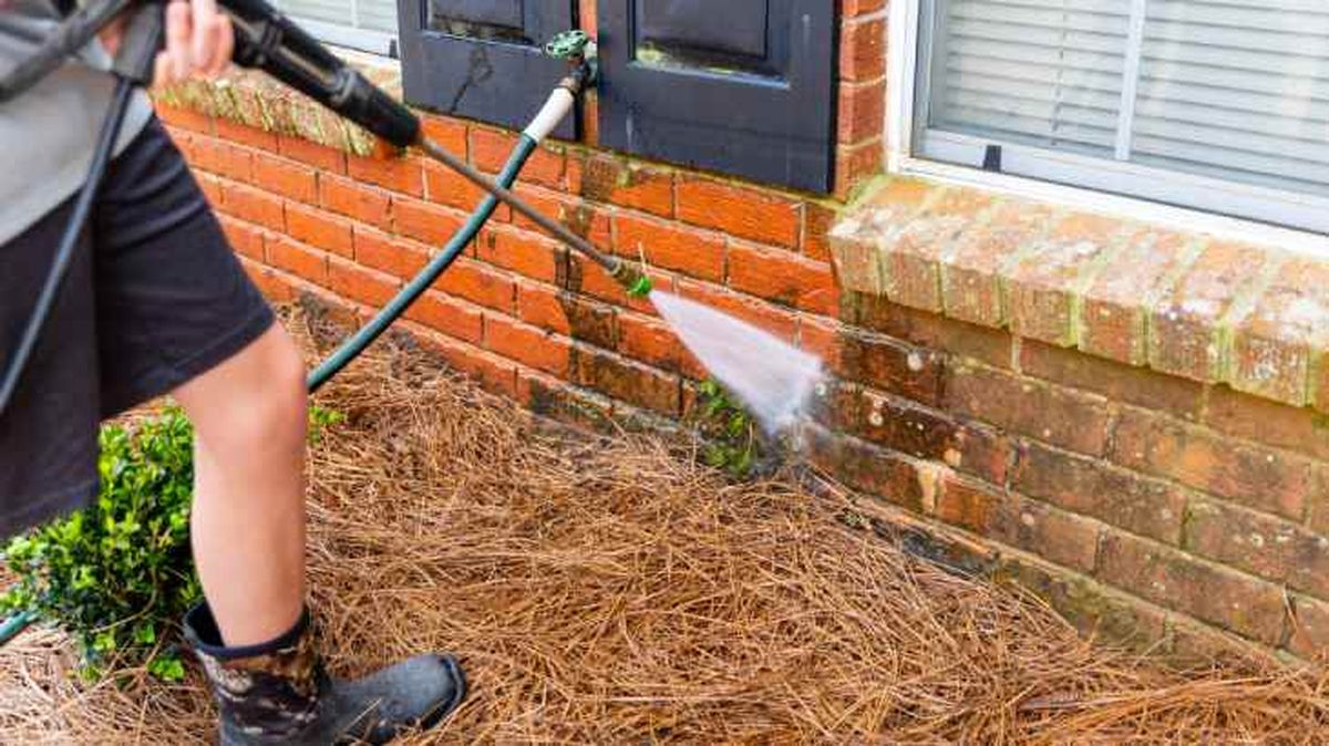 Resultados de la limpieza con agua a presión