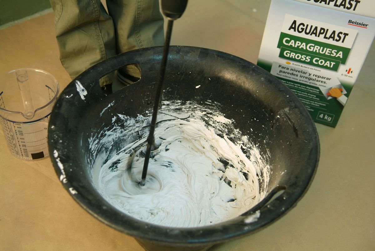 Alisar pared de sótano paso 2