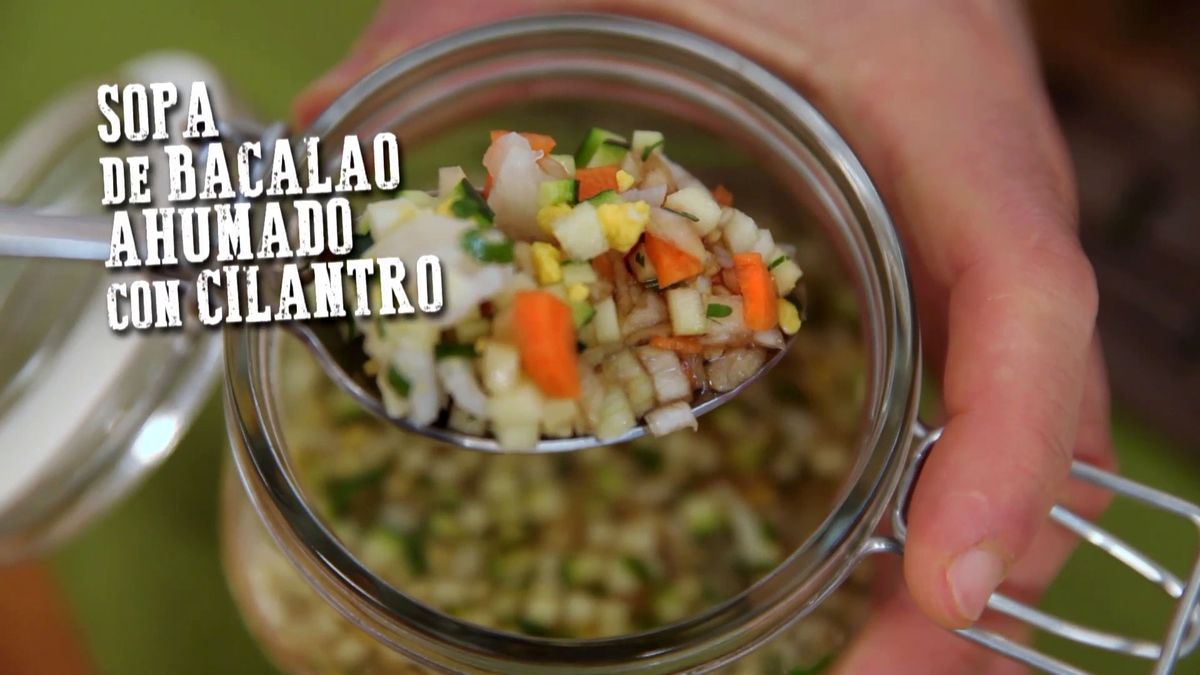 CABI0028 Sopa bacalao ahumado cilantro xl