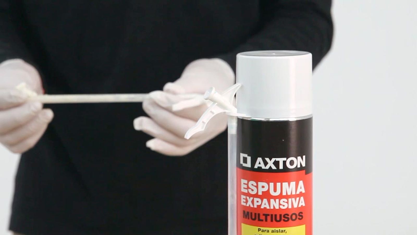 Como limpiar la canula del bote de espuma de poliuretano