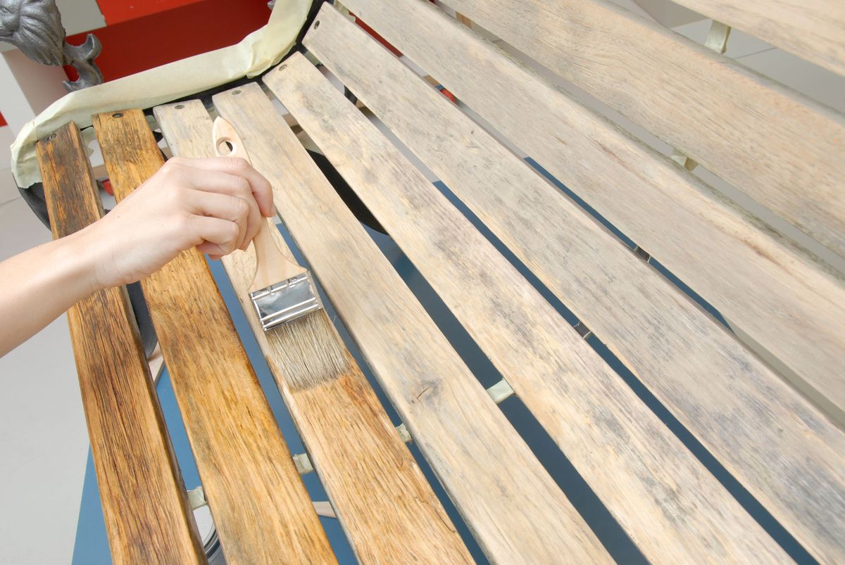 Restaurar banco y cubrejardineras paso 6