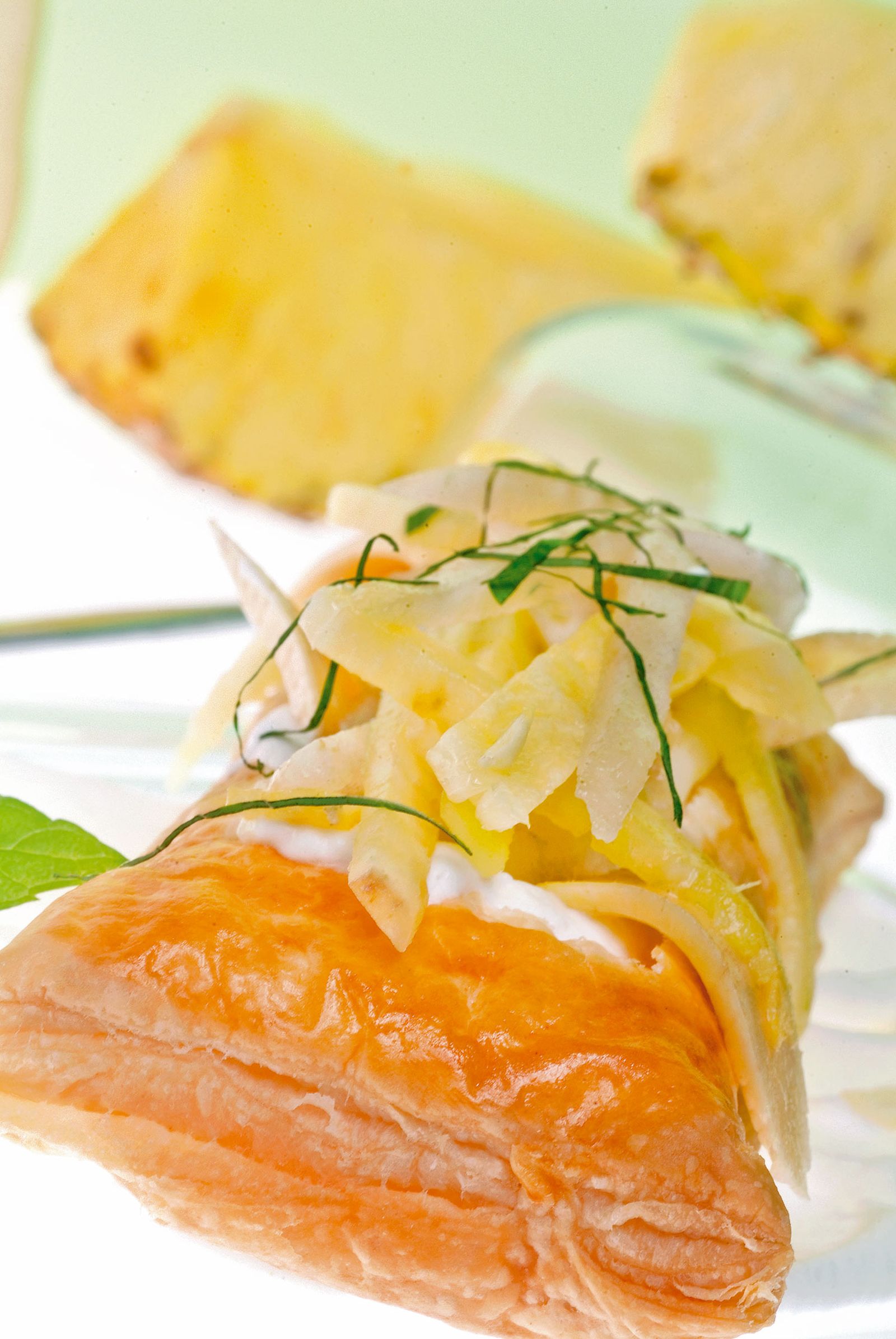 receta hojaldre afrutado